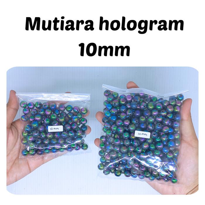 

Mutiara mute payet warna hologram pinggiran baju kerudung aksesoris Best Seller