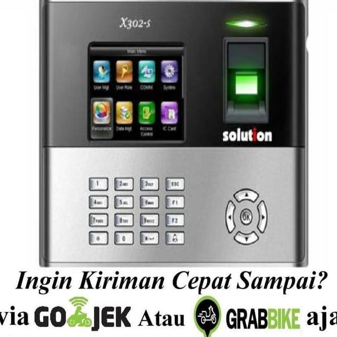 Mesin Absen / Access Door Fingerprint Solution X302S / X302-S