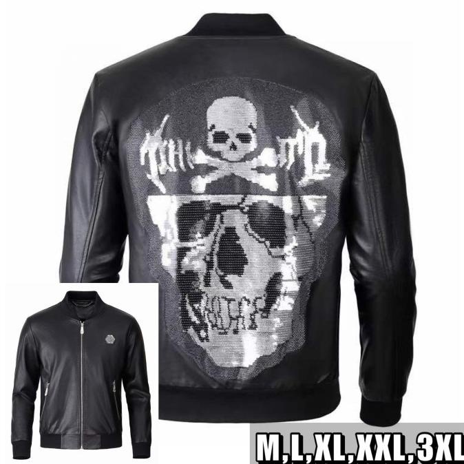 JAKET PRIA BRANDED HIGH QUALITY 9507 / JAKET BOMBER IMPORT KULIT ASLI  ARDISITUMORANG88