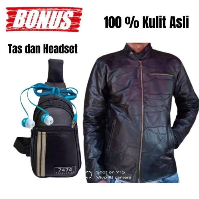 JAKET KULIT PRIA JAKET KULIT ASLI JAKET KULIT COWO JAKET KULIT LAKI ARDISITUMORANG88