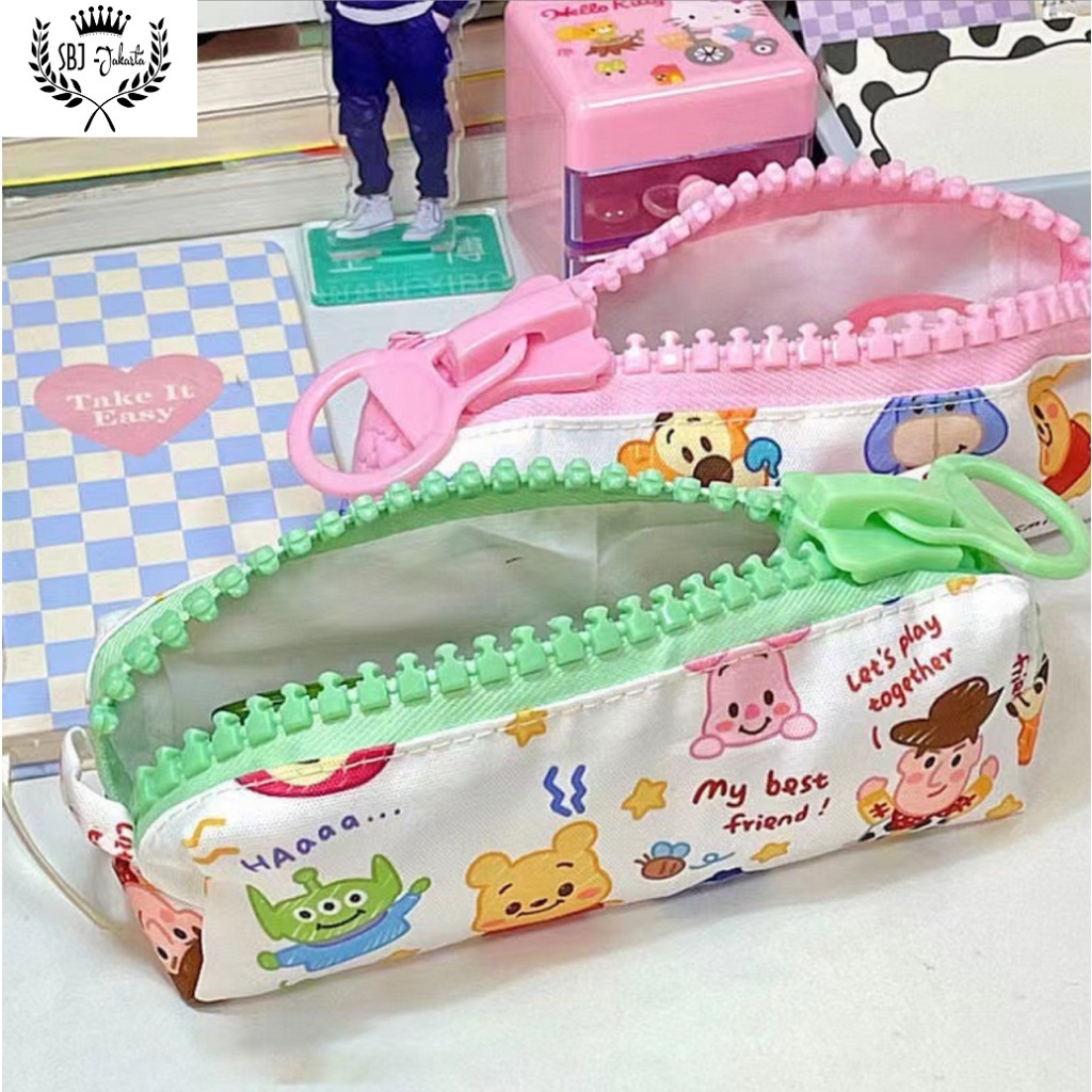 

WDX TEMPAT PENSIL KOTAK PENSIL SOFTCASE KANVAS SANRIO MY MELODY RESLETING BESAR OQM