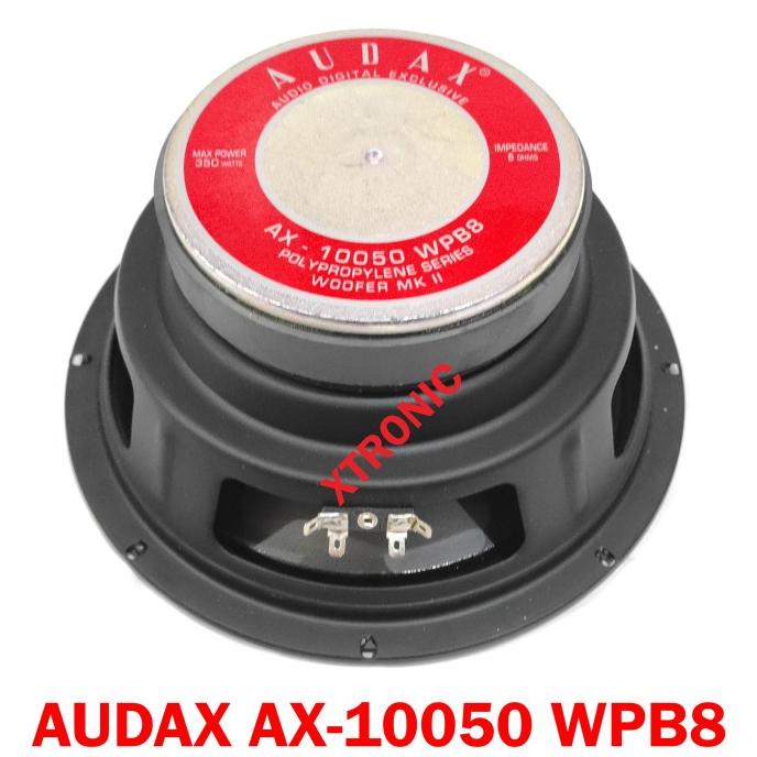 AX-10050 WPB8 Speaker Audax 10 inch Woofer AX 10050 Speaker 10inch ORI