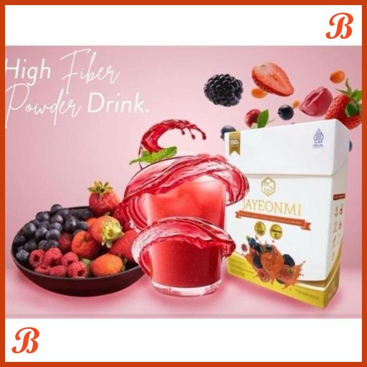 

JAYEONMI MINUMAN FIBER MIXBERRY ( 2 BOX ) 20 SACHET | TK