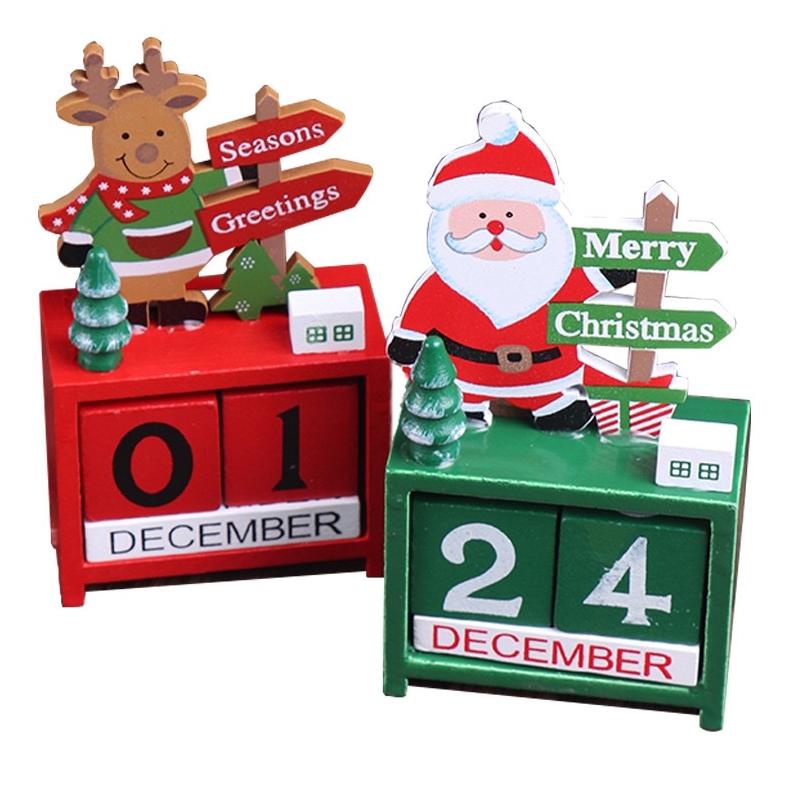 

Promo Akhir Tahun Kalender Kayu Santa Rusa Deer Natal Christmas Pajangan Tukar Kado Hampers Parcel Original