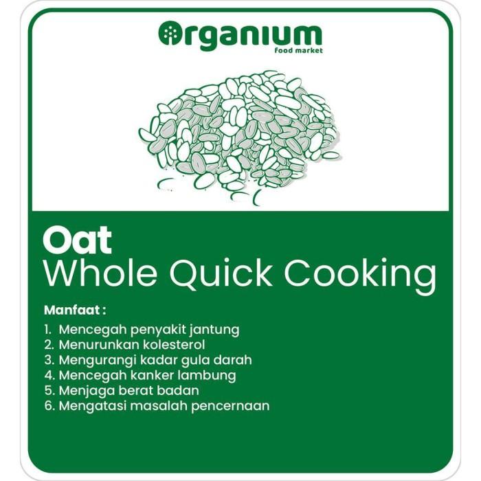 

Organium Oat Whole Quick Cooking 100g Best Seller