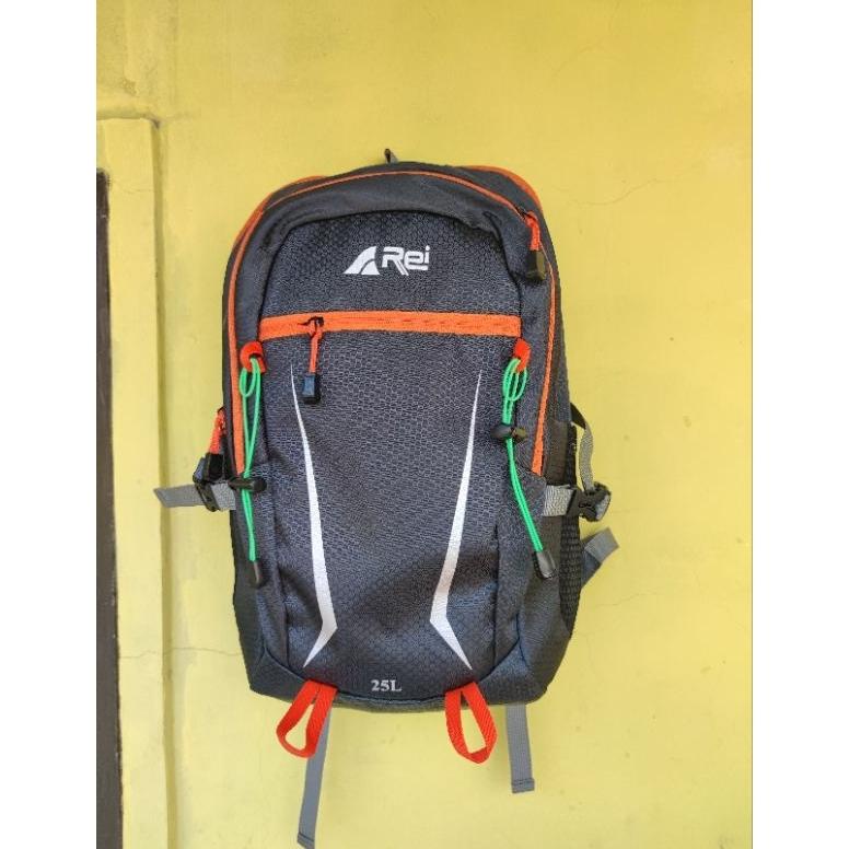 12.12 Discount Tas Ransel Rei Outdoorgear 25L # Tas Punggung # Tas Sekolah Pria Wanita Ready