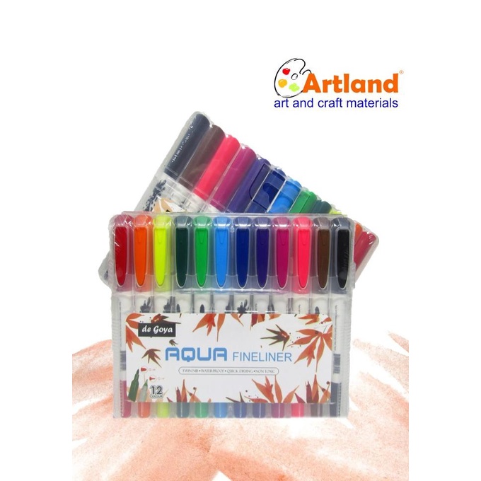 

Sale Now ] De Goya Aqua Fineliner Marker 12Pc Berkualitas