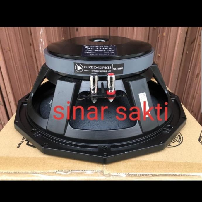 KOMPONEN SPEAKER PD123ER/PD 123ER 12 INCH PRECESION DEVICES