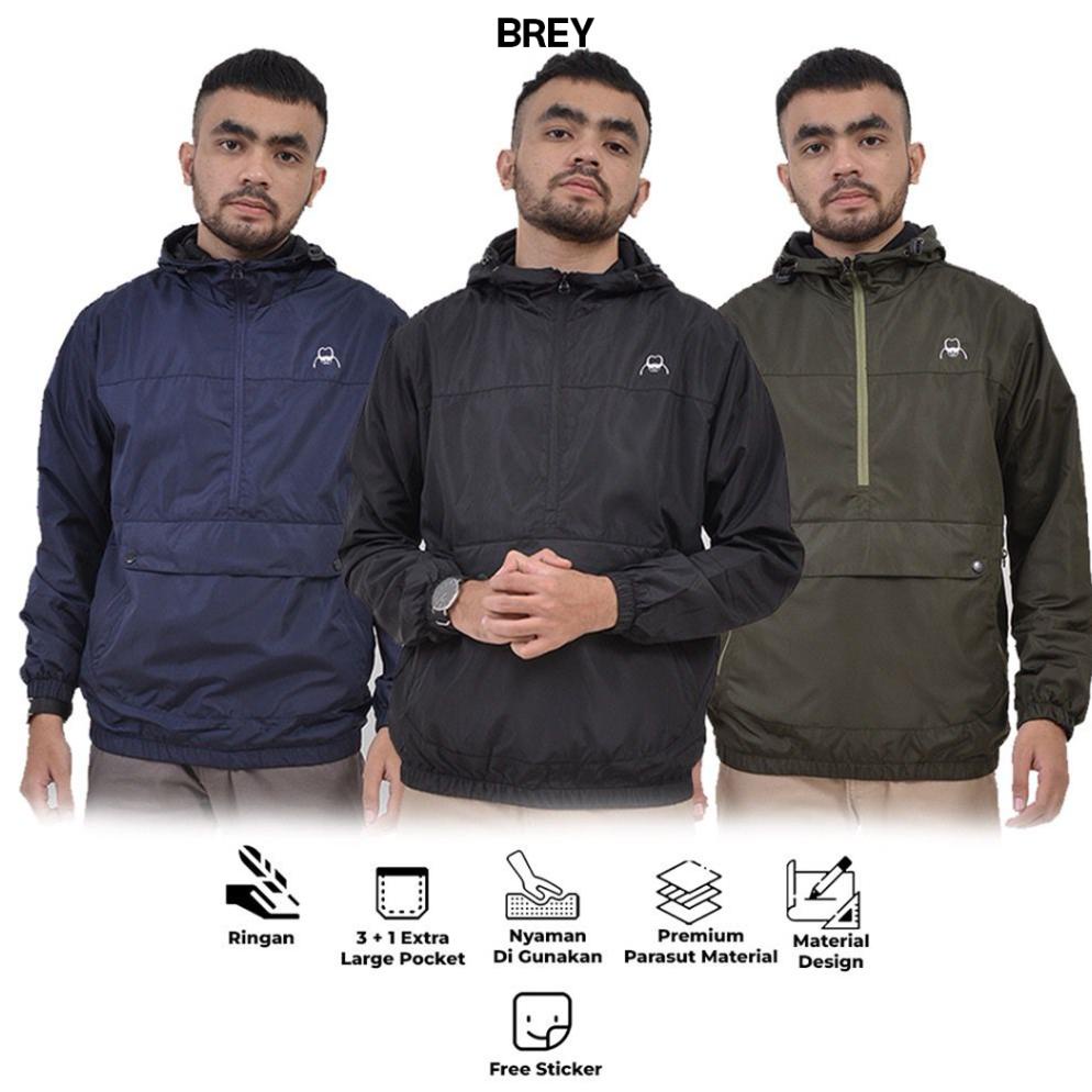 Jaket Pria Kece Abizz Cagoule Parasut Maze Jacket