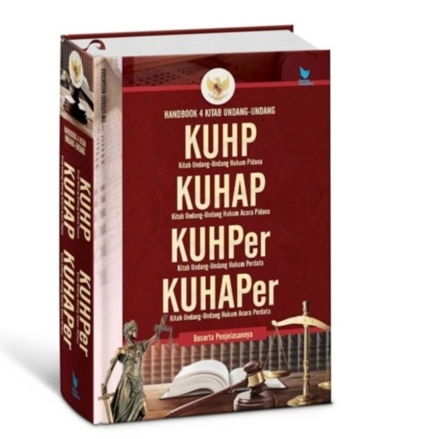 [New Ori] Buku Original Handbook 4 Kitab Undang-Undang Kuhp Kuhap Kuhper Kuhaper Terbaru