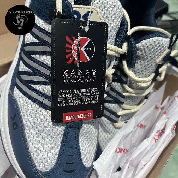 SEPATU GUNUNG SEPATU KANKY KITADAKE NAVY LIMITED EDITION MURAH NURDANAROSITA