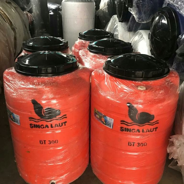 Promo Toren Air Singa Laut 300 Liter Kuat Tahan Cuaca Harga Termurah