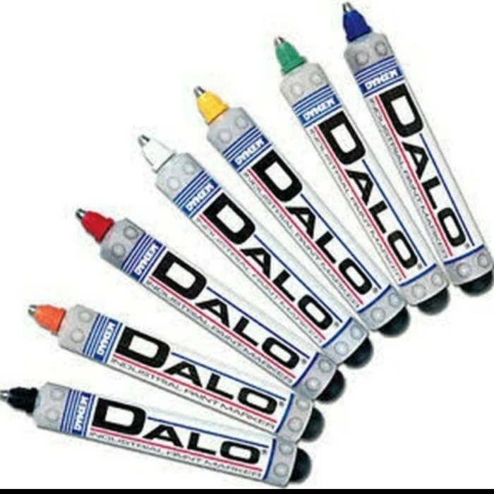 

Dalo Marker / Spidol Dalo Yellow Red Blue Green Orange Black