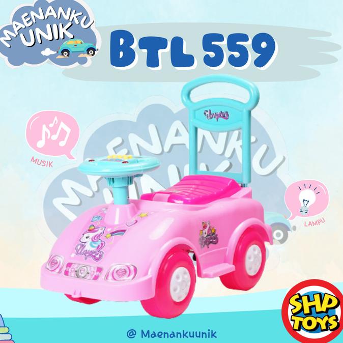 Mobil Mobilan Mainan Merah Muda Anak BTL 559 By SHP TOYS -Maenan Mobil