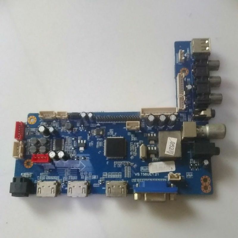 Mb mainboard tv LED polytron PLD 32T1500 psu misah