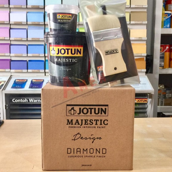 ✅New Ori Jotun Majestic Design Diamond - White / Cat Finishing Special Effect Limited