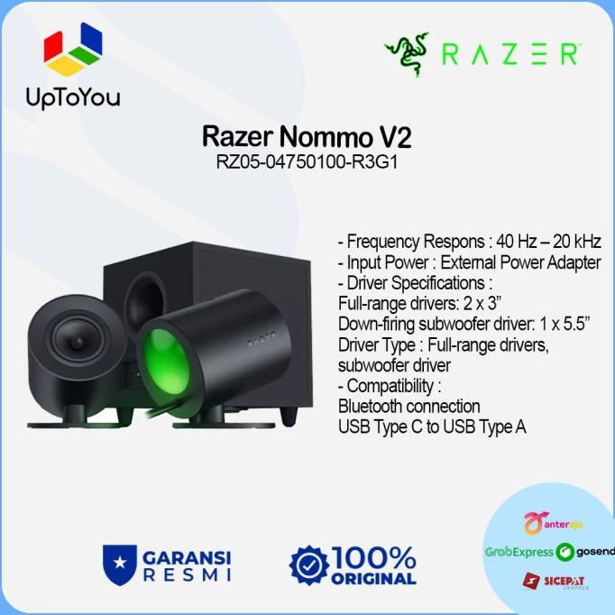 Razer Speaker Nommo V2 - Speaker Gaming