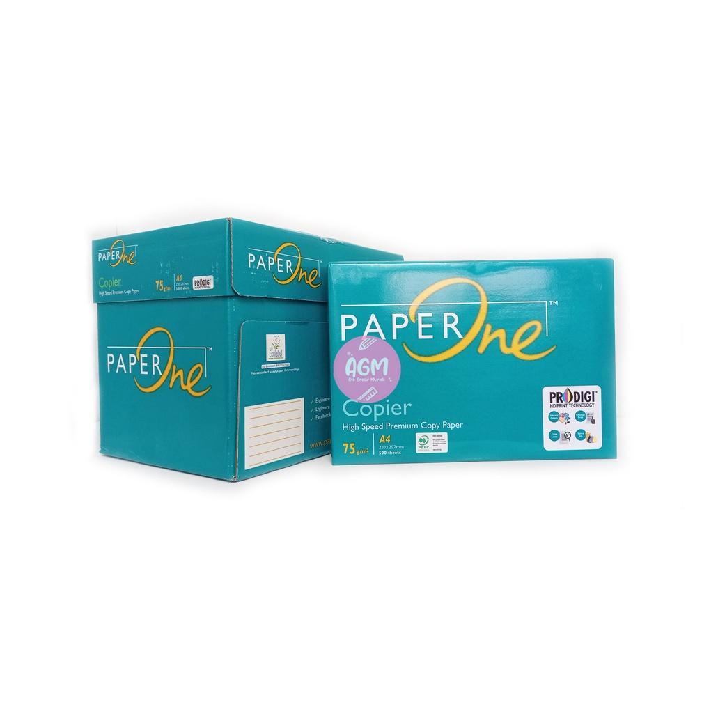 

Kekinian - PAPER ONE Kertas Fotokopi Ukuran A4 75Gsm - Per Rim ,,