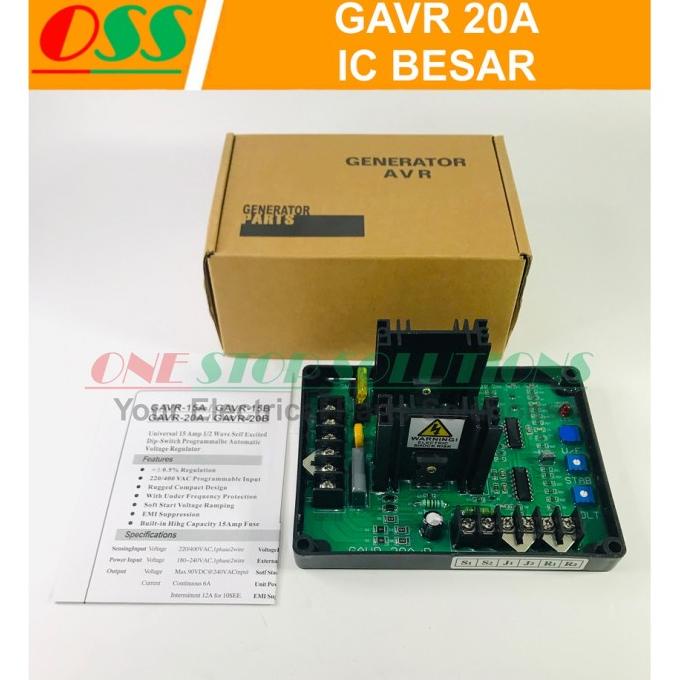 Jual Murah AVR GENSET GAVR20A / AVR GENERATOR 20A