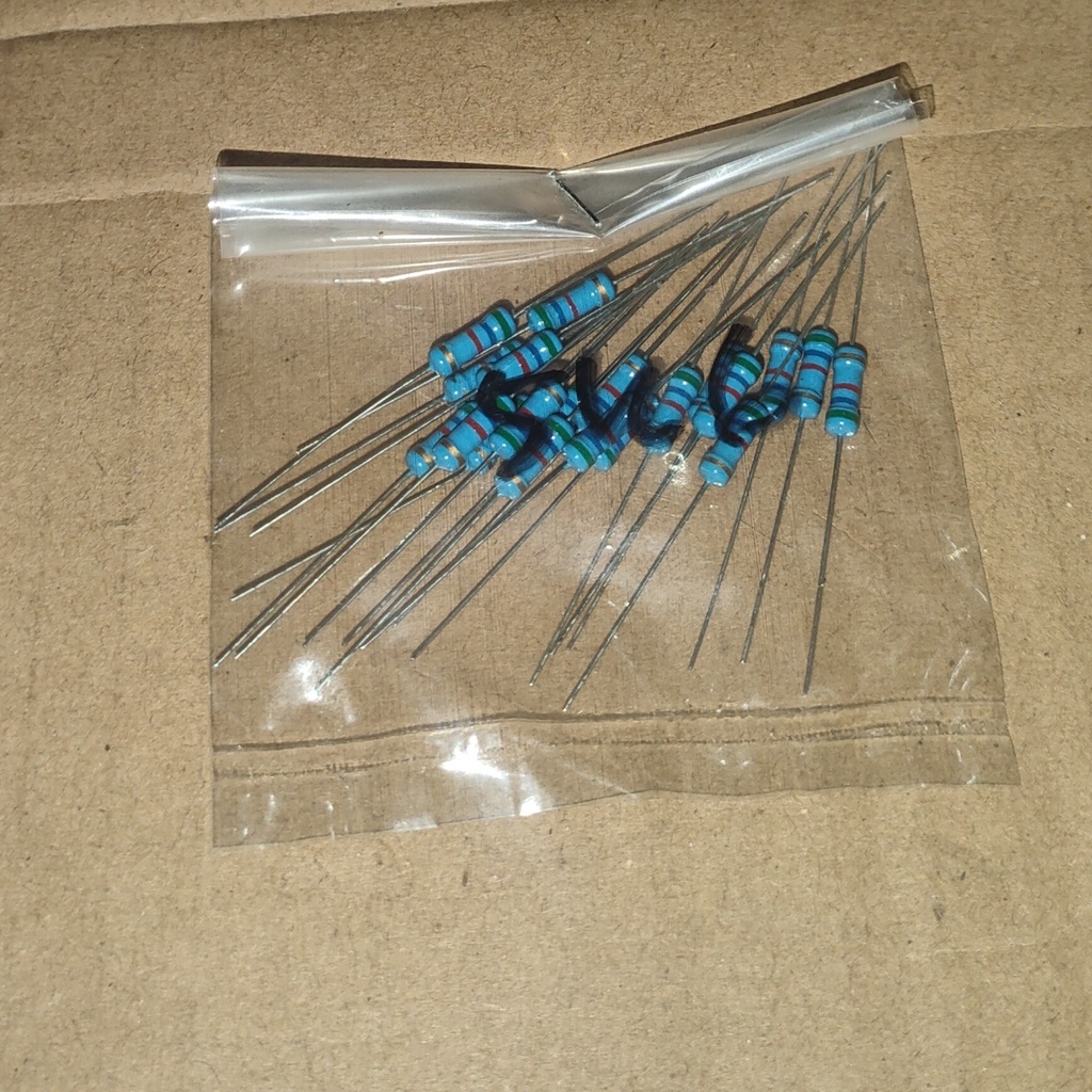 R 5K6 Ohm 0.5W 5.6 K 0.5 Watt 5 Persen Resistor 20 Pcs