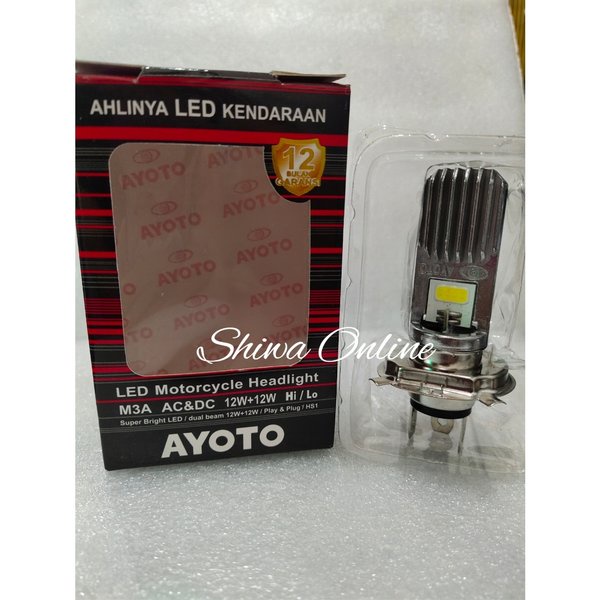 Lampu Led Utama Motor Vixion - Lampu Depan H4 - Lampu Led Tyto H4 - Lampu Depan Led Vixion
