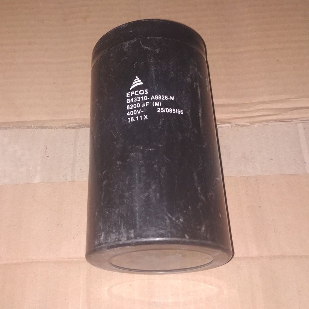 C Elco Elko 8200uF 400V 8200 uF 400 V 8200MFD 400VDC 400WV