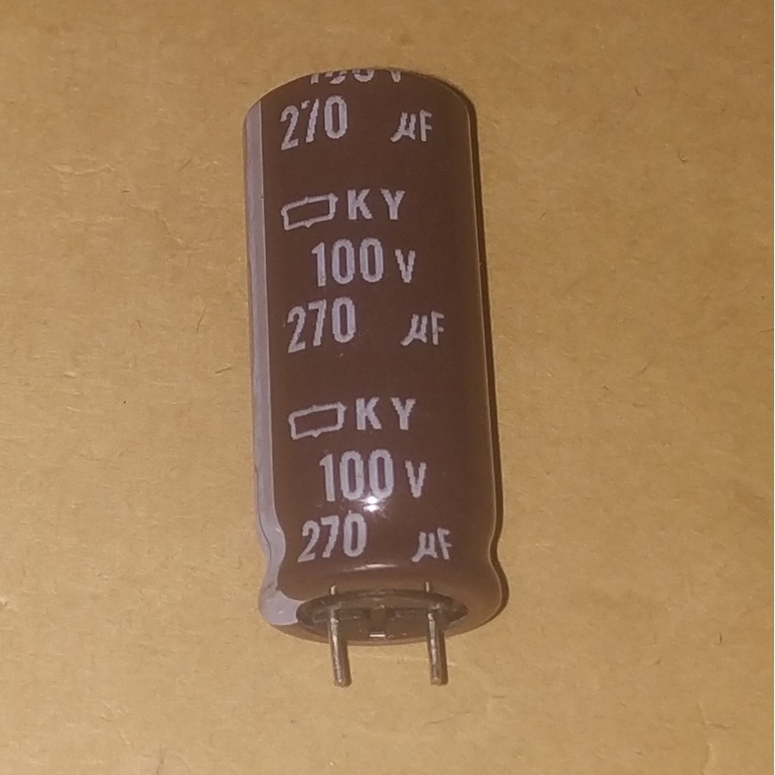 C Elco Elko 270uF 100V 270 uF 100 V