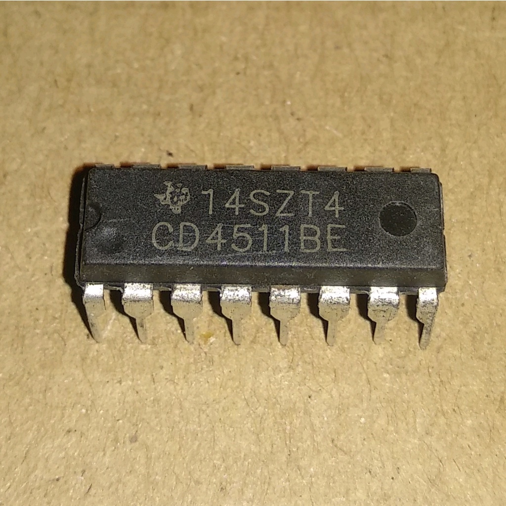 IC 4511 CMOS CD4511 HCF4511 TC4511 MC14511 CD4511BE