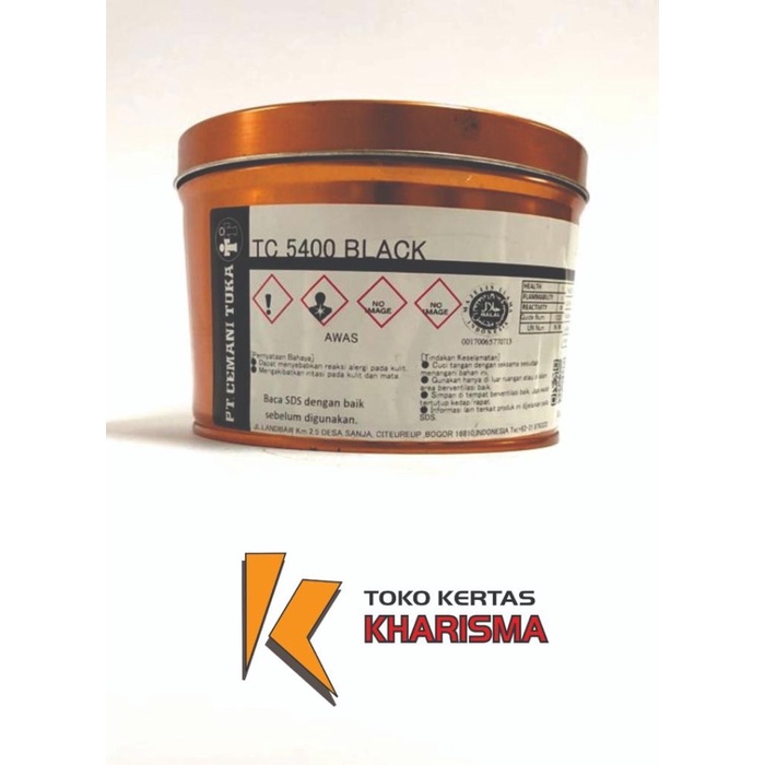 

Asli Tinta Cetak , Cemani Toka , Tc 5400 Black Ready Stock