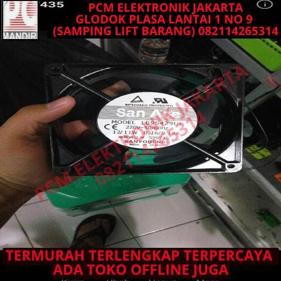 Harga Anjlok Fan 220V 12Cm Bearing Sun Ace San Ace Sanace Sanyo Denki 109S429Ul