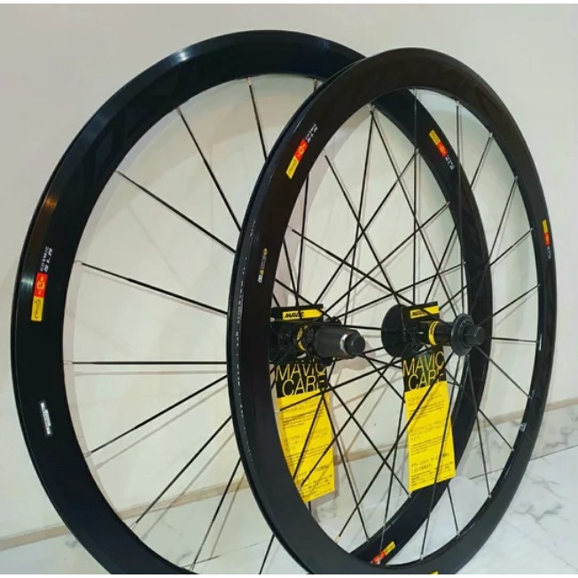 Promo Wheelset Mavic Cosmic Elite All Black Superlight Alloy 40 Mm 700C