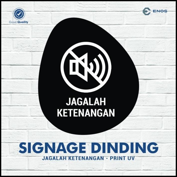 

TERMURAH PAPAN JAGALAH KETENANGAN | PAPAN JANGAN BERISIK | SIGNAGE ACRYLIC
