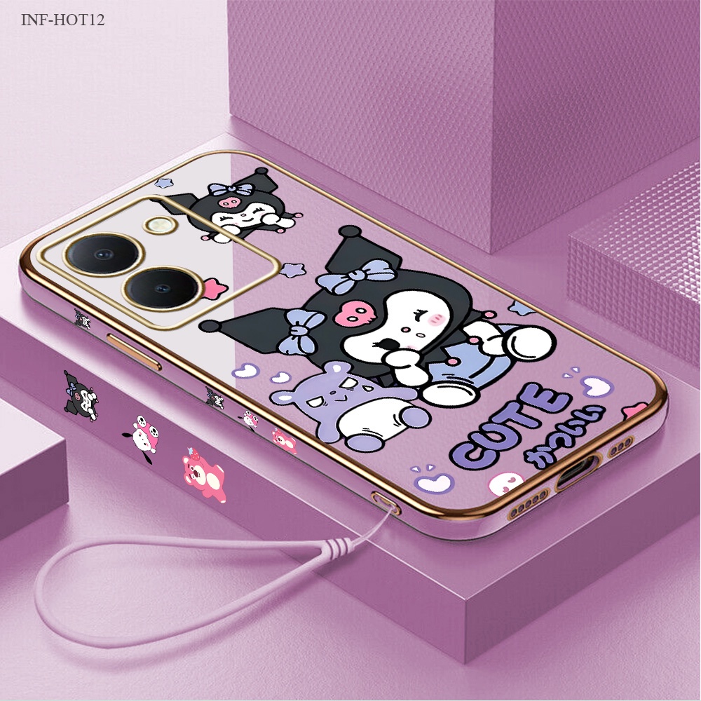 Casing Hp Untuk Infinix Hot 11 11S 10 10S 9 8 Pro Play NFC Lembut Softcase Case Phone Guncangan Soft