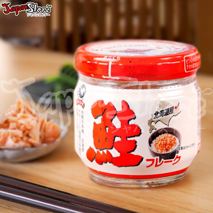 

Happy Foods Hokkaido Salmon Flakes 50G (Abon Salmon Ala Jepang)