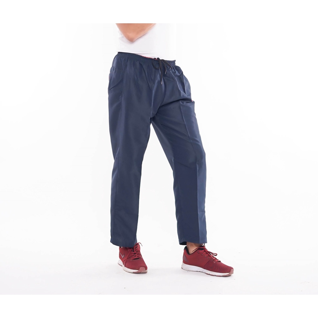 Training Parasut Panjang Navy Celana Training Panjang Pria Dan Wanita