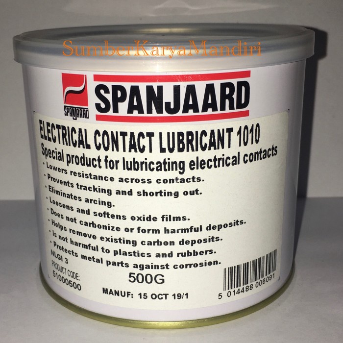 SPANJAARD CONTACT GREASE LUBRICANT 1010 (500GR) SPANJAARD ELECTRICAL