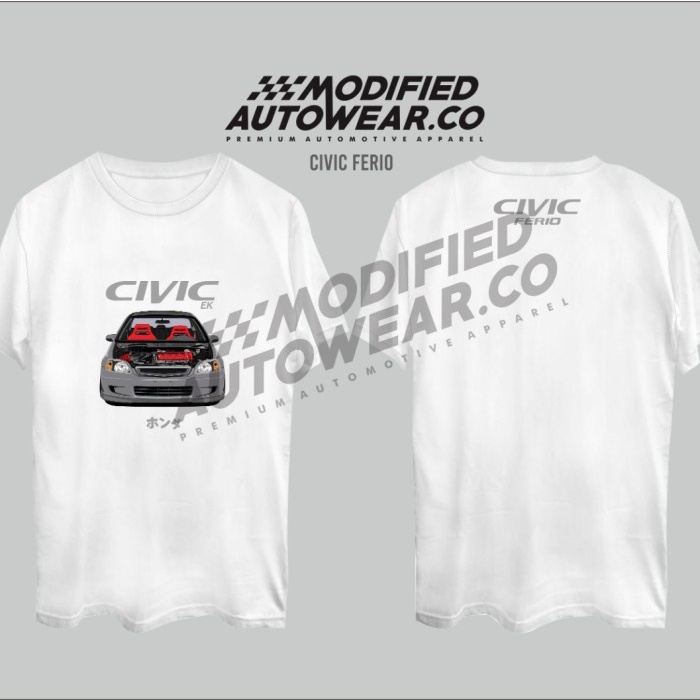 [ORIGINAL] kaos civic Ferio PREMIUM