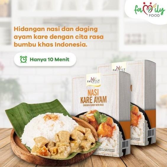 

12.12 Big Sale Makanan Instant Family Food - Nasi Kare Ayam Asli