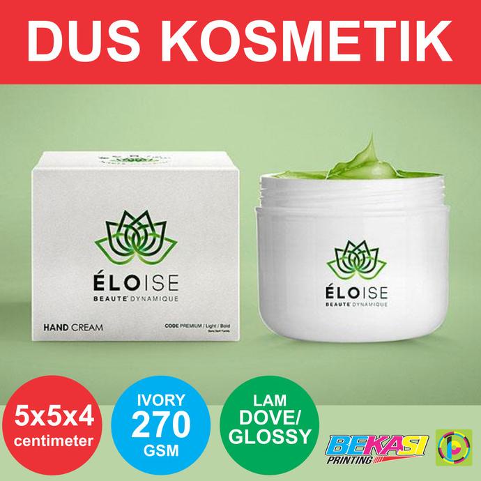 

Cetak Dus Kemasan Produk Box Kosmetik Obat Herbal dll Ukuran 5x5x4 cm