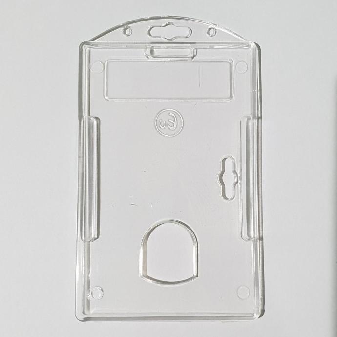 

ID Card Casing Case Holder Tag Plastik 1 Sisi acrylic akrilik transpan