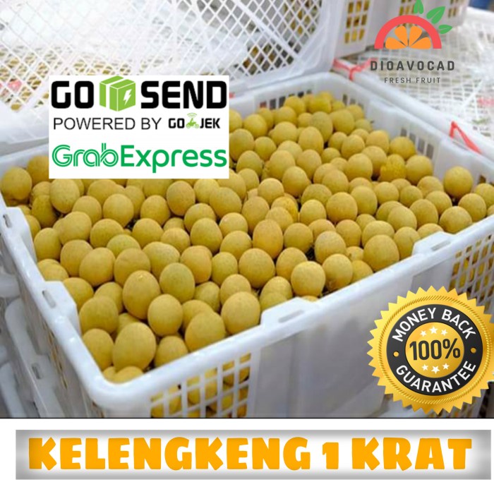 

buah kelengkeng 1 keranjang 10kg / kelengkeng 1 krat