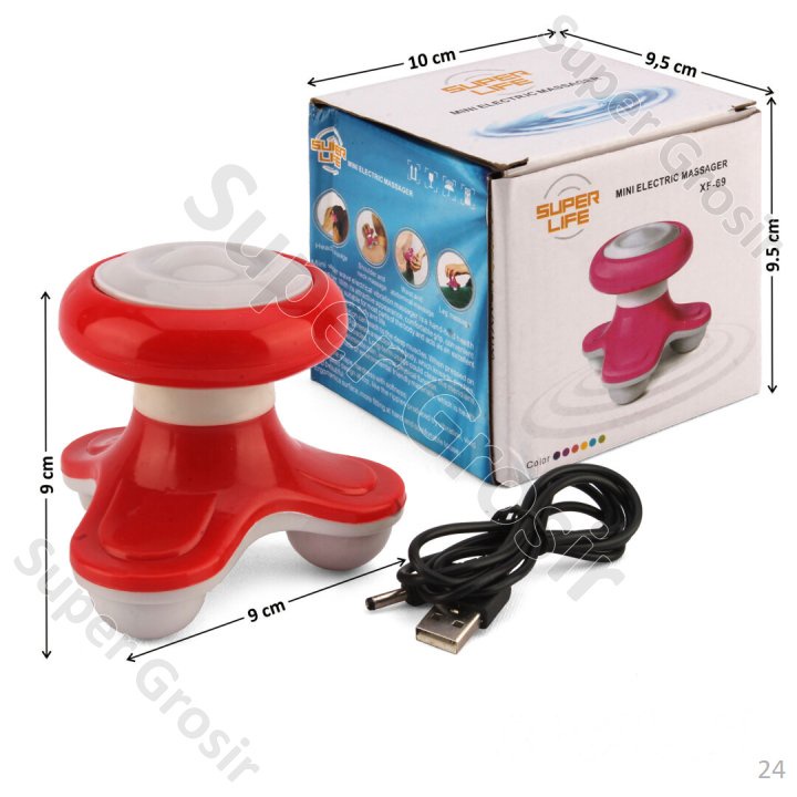 Alat Pijat Getar / Alat Pijat Mimo / Alat Pijat Mini / Alat Pijat Elektrik | Mini Electric Massager