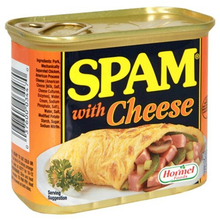 

SPAM with Cheese Daging Rasa Keju Luncheon Canned Meat