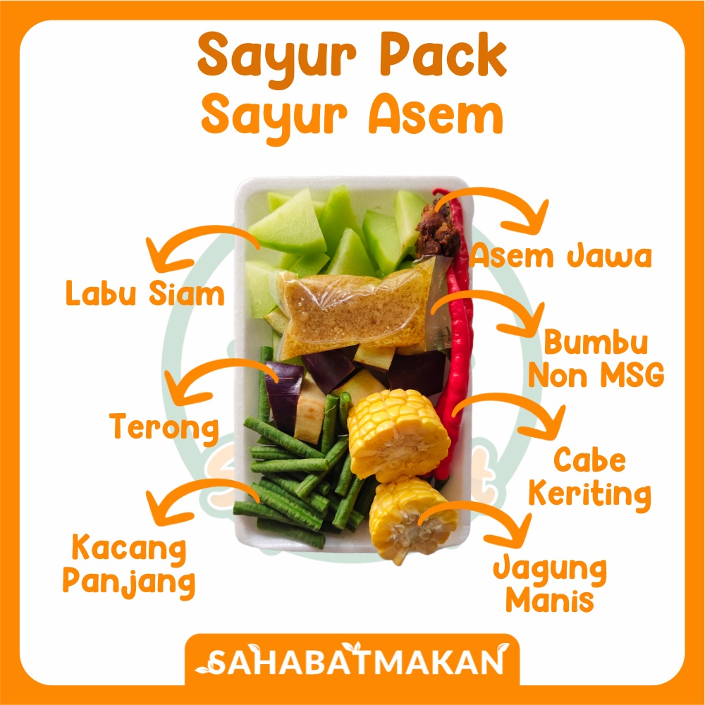 

Paket Sayur Asem - Sayur Pack / Sayur Prep / Sayur Instant Â€” Sahabat Makan Sayur Jogja