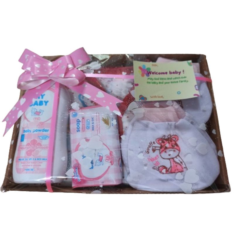 Hampers lahiran parcel bingkisan ekonomis kado hadiah bayi newborn baru lahir baby girl gift bayi pe