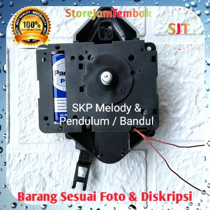 Mesin Jam Dinding Seiko SKP Melody / Bell & Pendulum ( Batre Tipe )