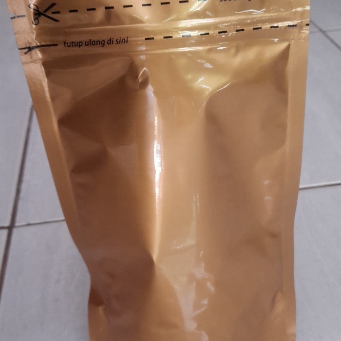 

Ready oke] KEMASAN KOPI STANDING POUCH NON VALVE+ZIPPER 14cm x 23cm 250gr