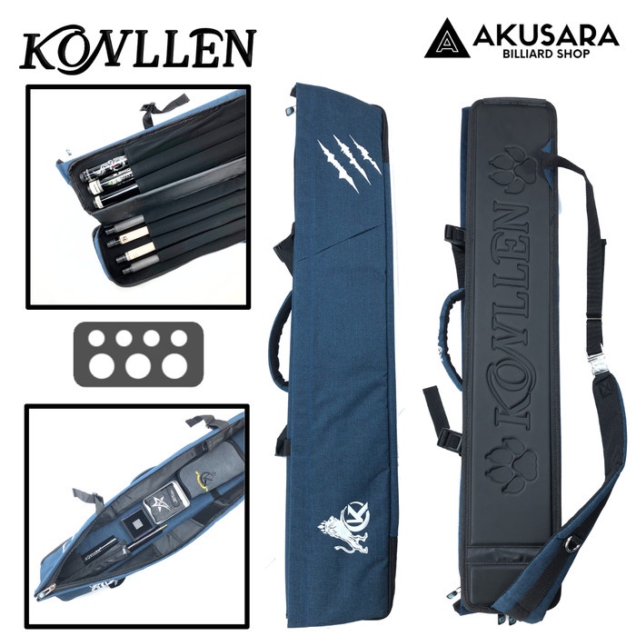 Terlaris Konllen Prairie Soft Cue Case Stik Billiard