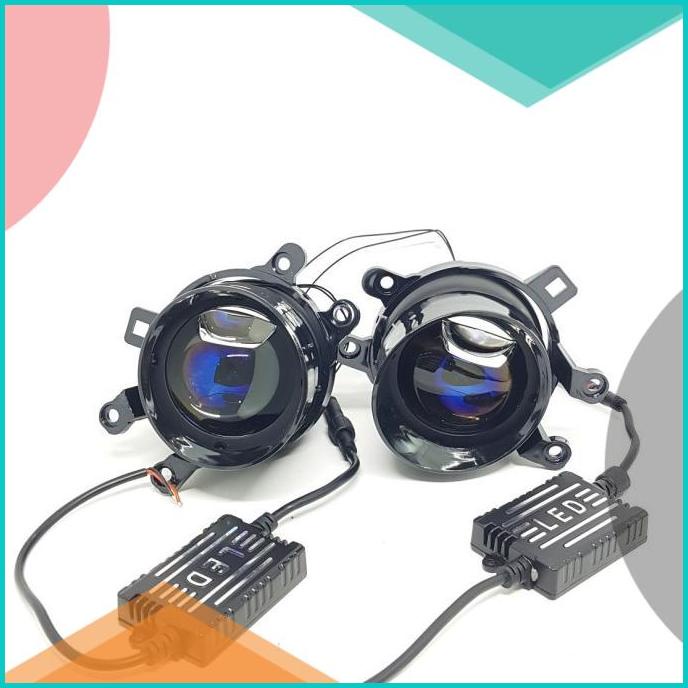 Fog Lamp Foglamp BiLED Bi-led Laser AES Q8 Pro 3 Warna Colors Toyota 1