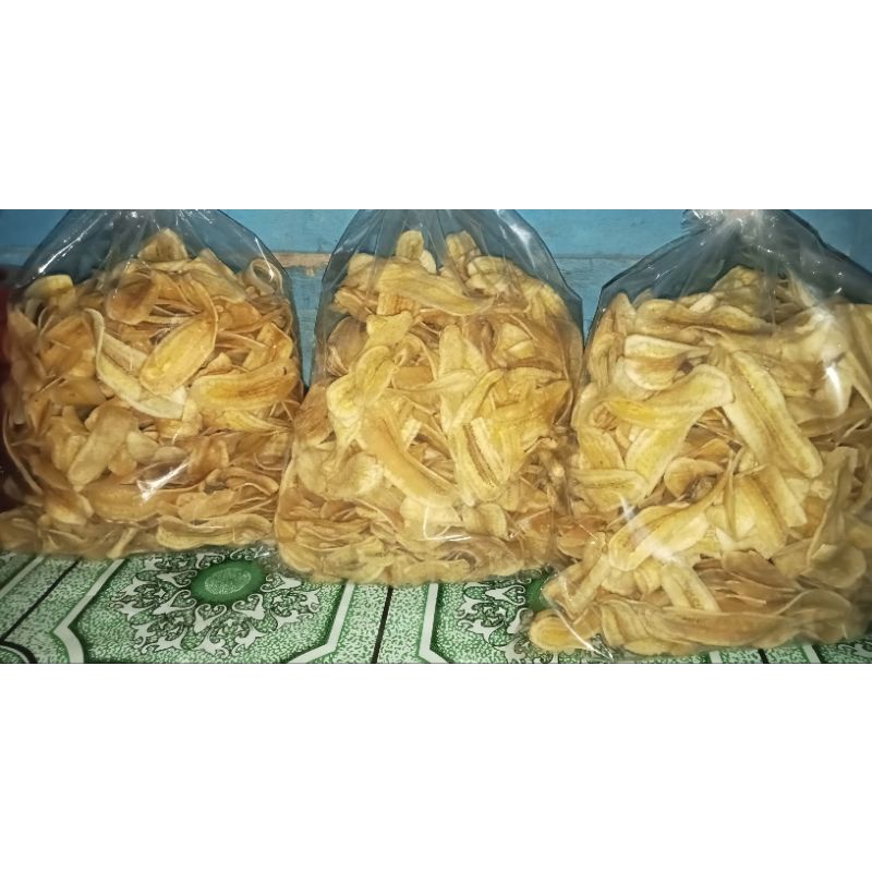 

kripik pisang kepok gurih asin